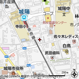 京都府城陽市寺田林ノ口7-40周辺の地図