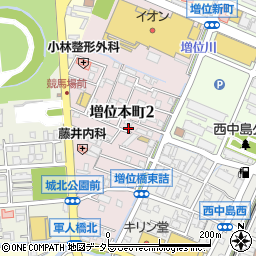 鈴江苑周辺の地図