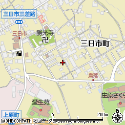 広島県庄原市三日市町243周辺の地図