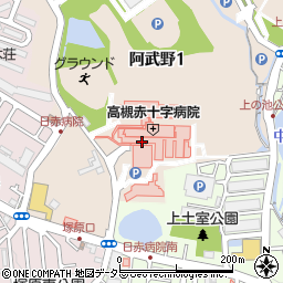 高槻赤十字訪問看護ステーション周辺の地図