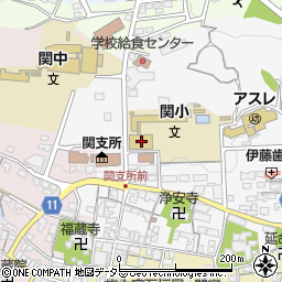 三重県亀山市関町木崎910周辺の地図