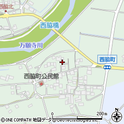 兵庫県小野市西脇町256周辺の地図