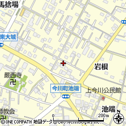 愛知県西尾市今川町御堂東26-1周辺の地図