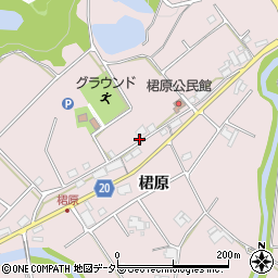 兵庫県三木市口吉川町桾原166周辺の地図