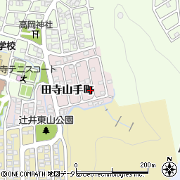 兵庫県姫路市田寺山手町4-27周辺の地図