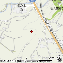 静岡県島田市横岡周辺の地図