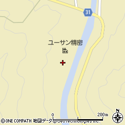岡山県加賀郡吉備中央町下加茂1825周辺の地図