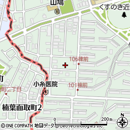 京都府八幡市男山金振25-13周辺の地図