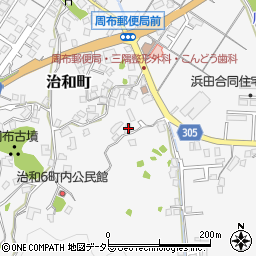 島根県浜田市治和町126周辺の地図
