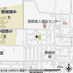 京都府城陽市寺田西ノ口86-3周辺の地図