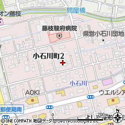 ＰＯＬＡ　藤枝小石川店周辺の地図
