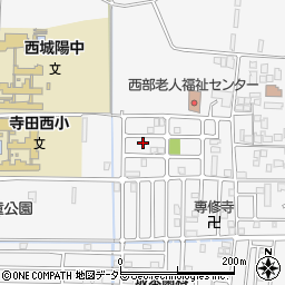 京都府城陽市寺田西ノ口86周辺の地図