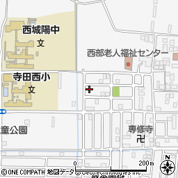 京都府城陽市寺田西ノ口86-11周辺の地図