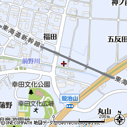 愛知県額田郡幸田町芦谷福田15周辺の地図