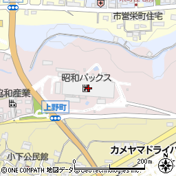 昭和パックス周辺の地図