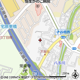 偶神戸北店周辺の地図