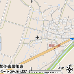 兵庫県姫路市飾東町山崎698周辺の地図
