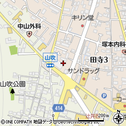ローソン姫路田寺店周辺の地図