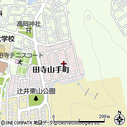 兵庫県姫路市田寺山手町4周辺の地図