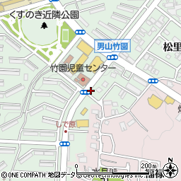 京都銀行男山団地南 ＡＴＭ周辺の地図
