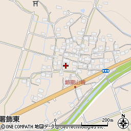兵庫県姫路市飾東町山崎439周辺の地図