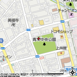 青木公会堂周辺の地図