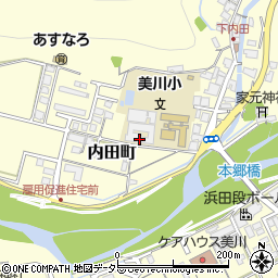 浜田市立第四中学校周辺の地図
