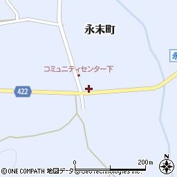 広島県庄原市永末町317周辺の地図