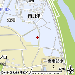 愛知県豊川市松原町下川原周辺の地図