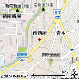 静岡県藤枝市南新屋272周辺の地図