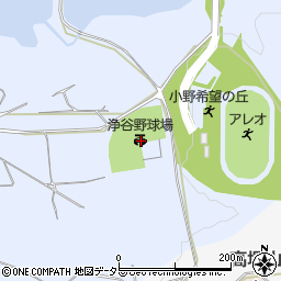 兵庫県小野市浄谷町2230-1周辺の地図
