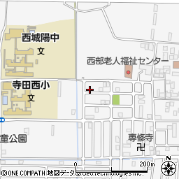 京都府城陽市寺田西ノ口85-23周辺の地図