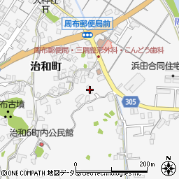 島根県浜田市治和町128周辺の地図