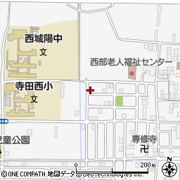 京都府城陽市寺田西ノ口85-24周辺の地図