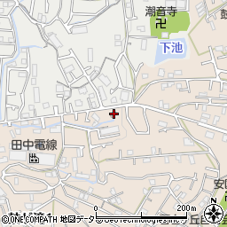 川西東多田郵便局周辺の地図