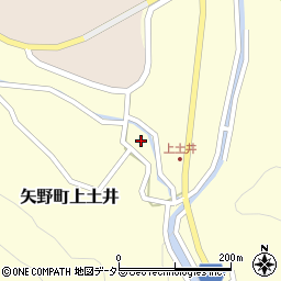 兵庫県相生市矢野町上土井153周辺の地図
