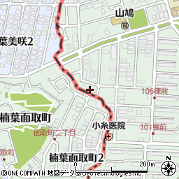 京都府八幡市男山金振20-5周辺の地図
