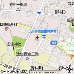 ファミリーマート亀山野村店周辺の地図