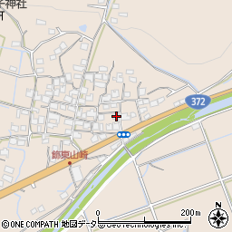 兵庫県姫路市飾東町山崎397周辺の地図