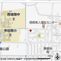 京都府城陽市寺田西ノ口85-12周辺の地図
