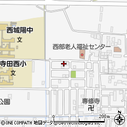 京都府城陽市寺田西ノ口85-7周辺の地図