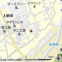 愛知県豊川市一宮町上新切441周辺の地図