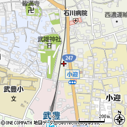 愛知県知多郡武豊町ヒジリ田12周辺の地図