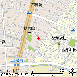 静岡県焼津市三ケ名532-5周辺の地図