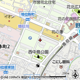 〒670-0806 兵庫県姫路市増位新町の地図