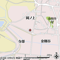 愛知県豊川市西原町寺部周辺の地図