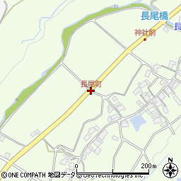 長尾町周辺の地図