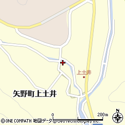 兵庫県相生市矢野町上土井150周辺の地図