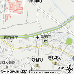 三重県鈴鹿市岸岡町135-1周辺の地図