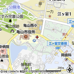 三重県亀山市本丸町579-12周辺の地図